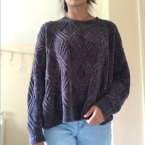 Chenille sweater